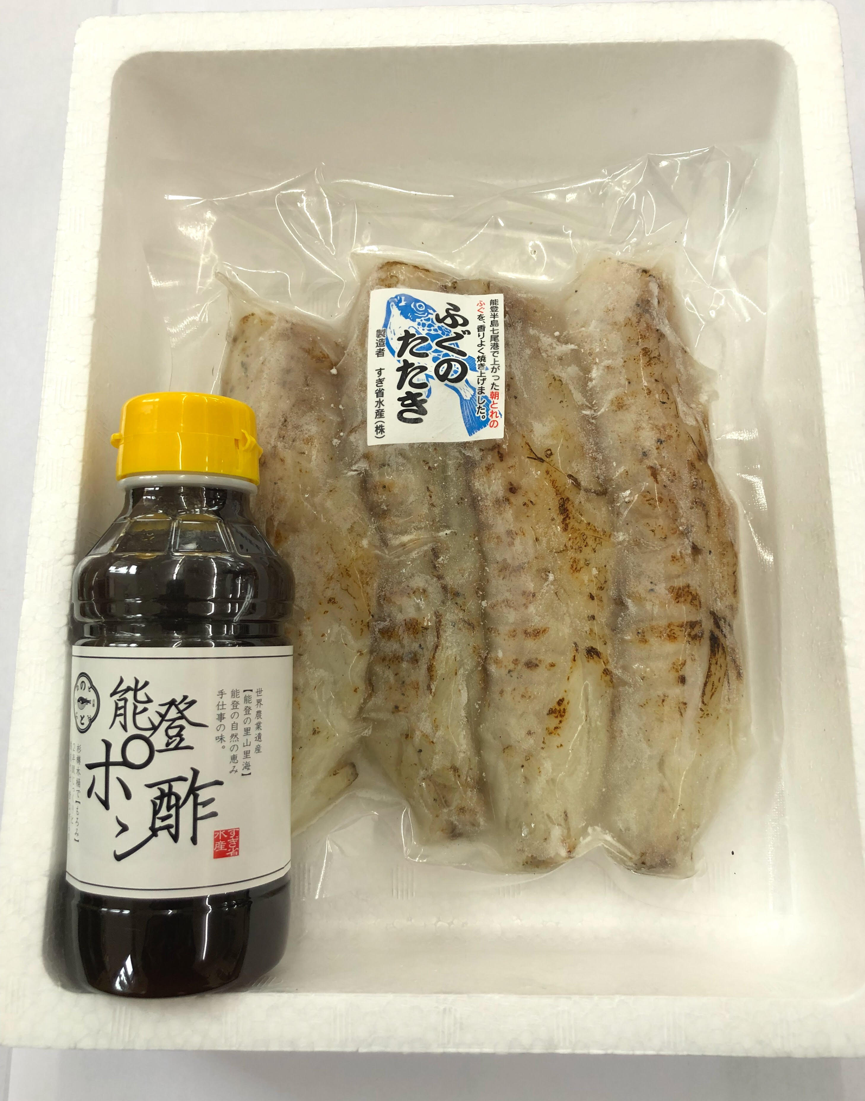 能登ふぐたたき | 能登から新鮮な水産物をおとどけ すぎ省水産